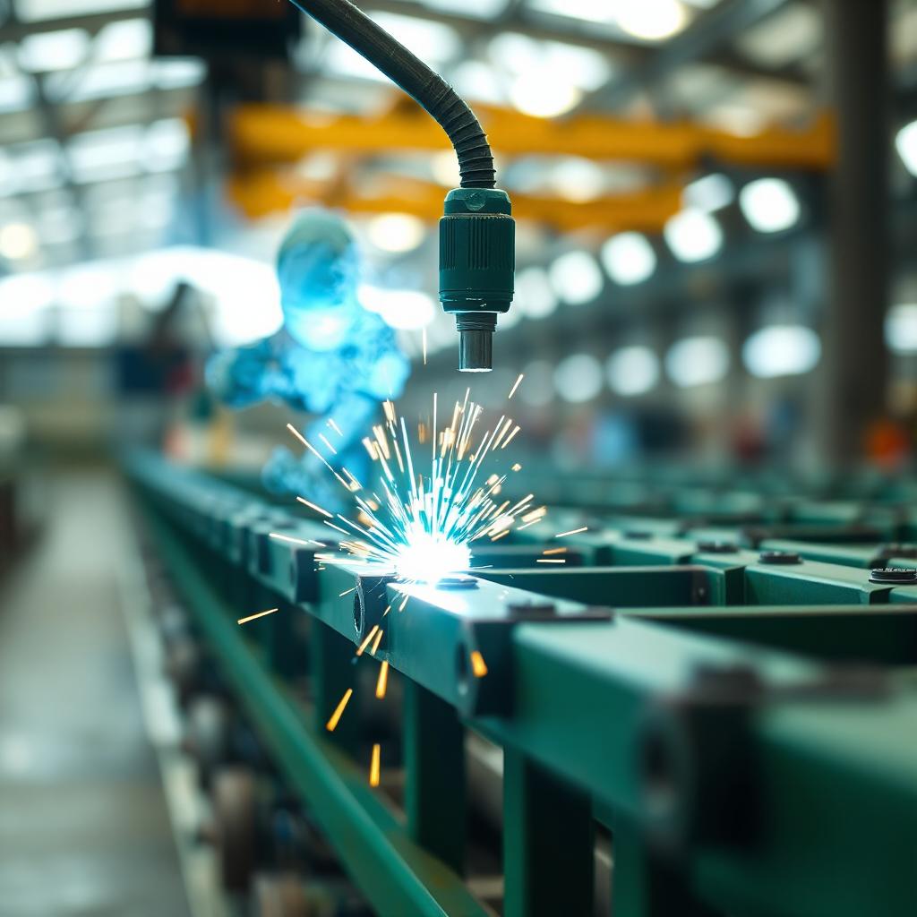 Сборка металлоконструкций для склада